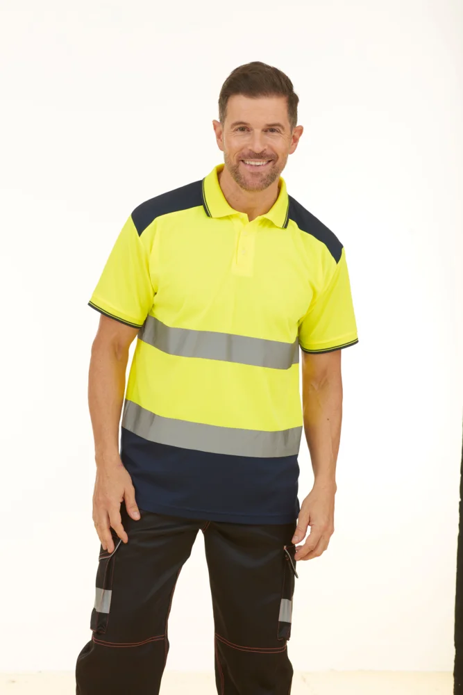 Hi-Vis Piqué Polo