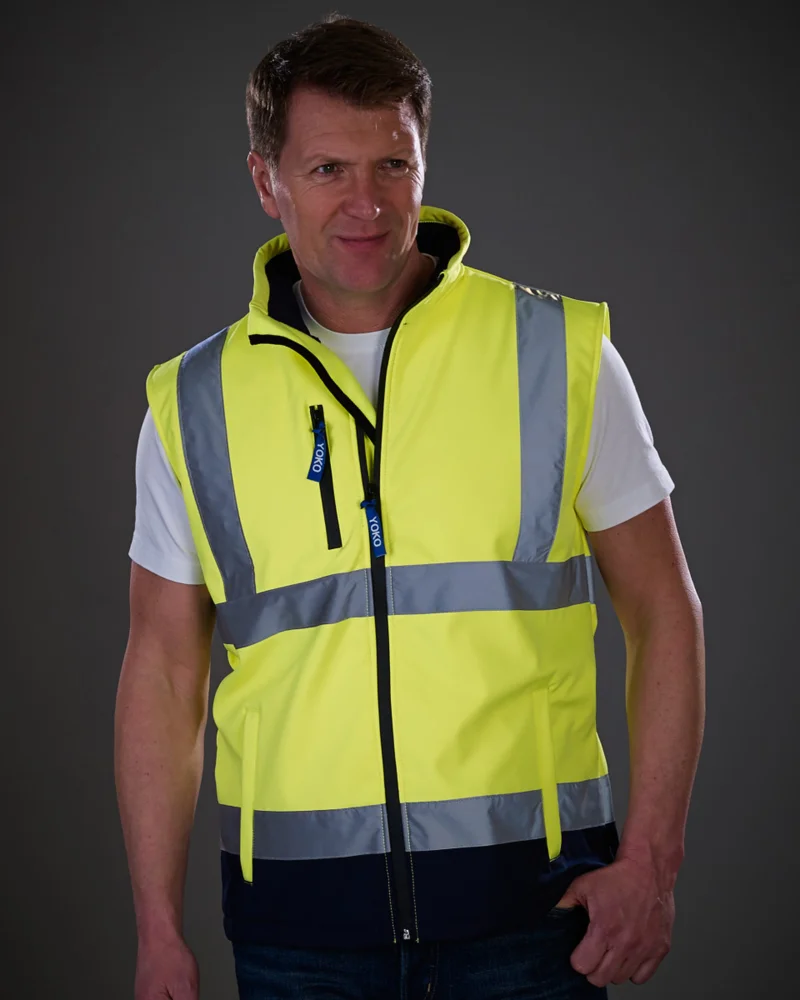 Hi-Vis Softshell Vest