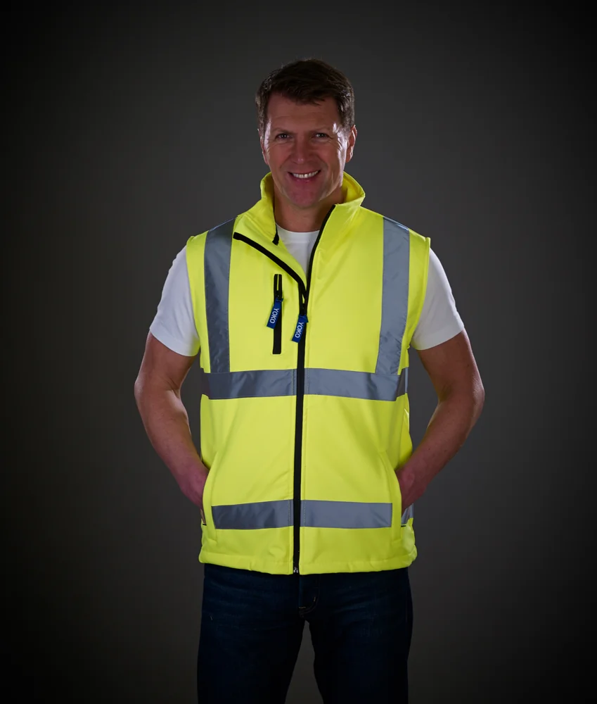 Hi-Vis Softshell Vest