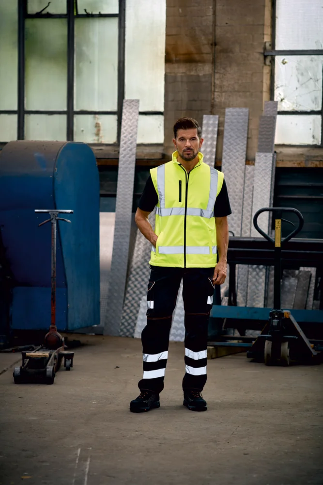 Hi-Vis Softshell Vest