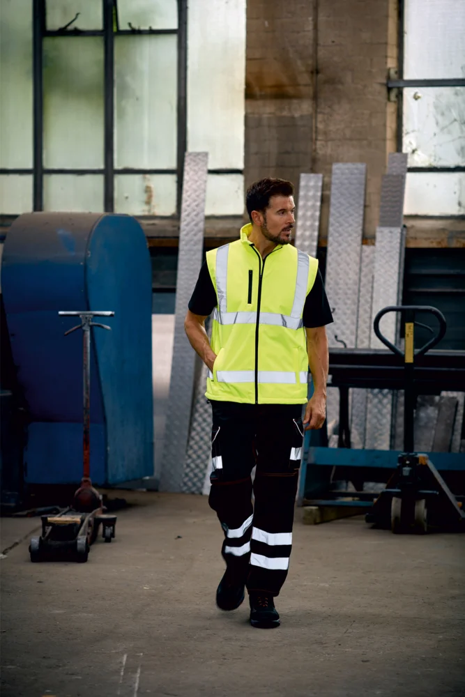 Hi-Vis Softshell Vest