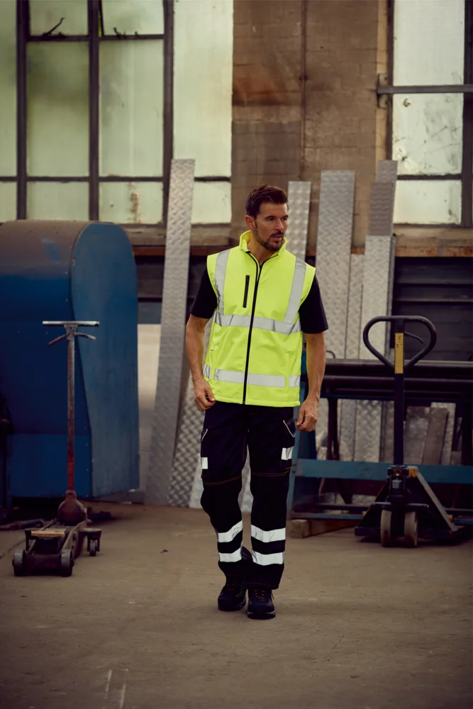 Hi-Vis Softshell Vest