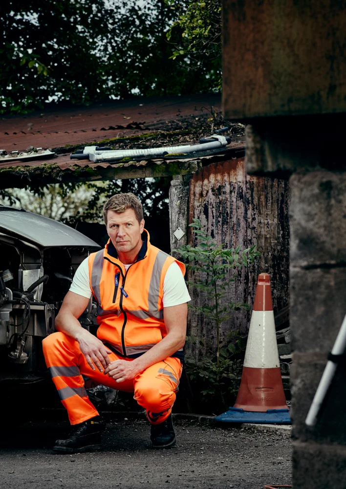 Hi-Vis Softshell Vest
