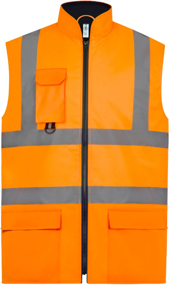 Hi-Vis Wattierter Bodywarmer