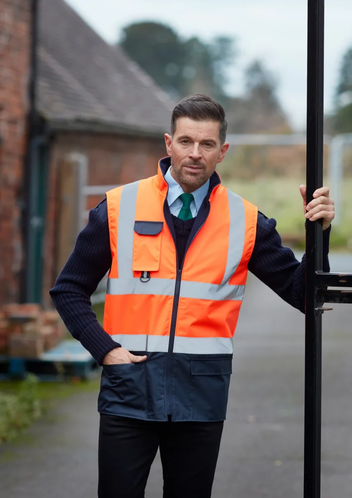 Hi-Vis Wattierter Bodywarmer