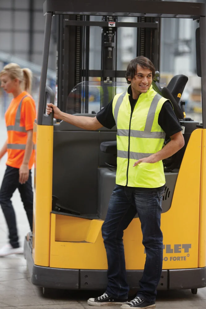 Hi-Vis Reversible Fleece Bodywarmer