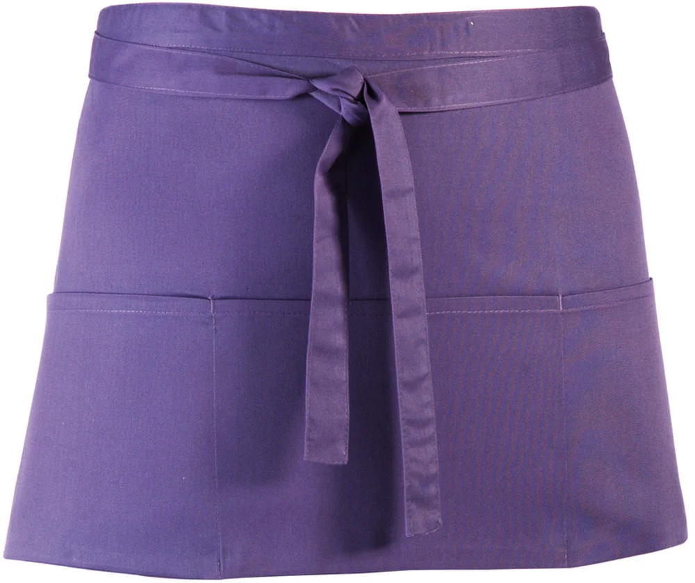 Hüftschürze mit Bauchtasche kurz "Colours"