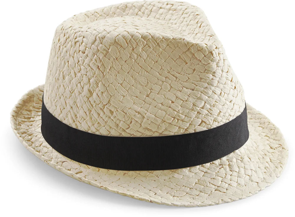 Hut in Flecht-Optik "Festival Trilby"