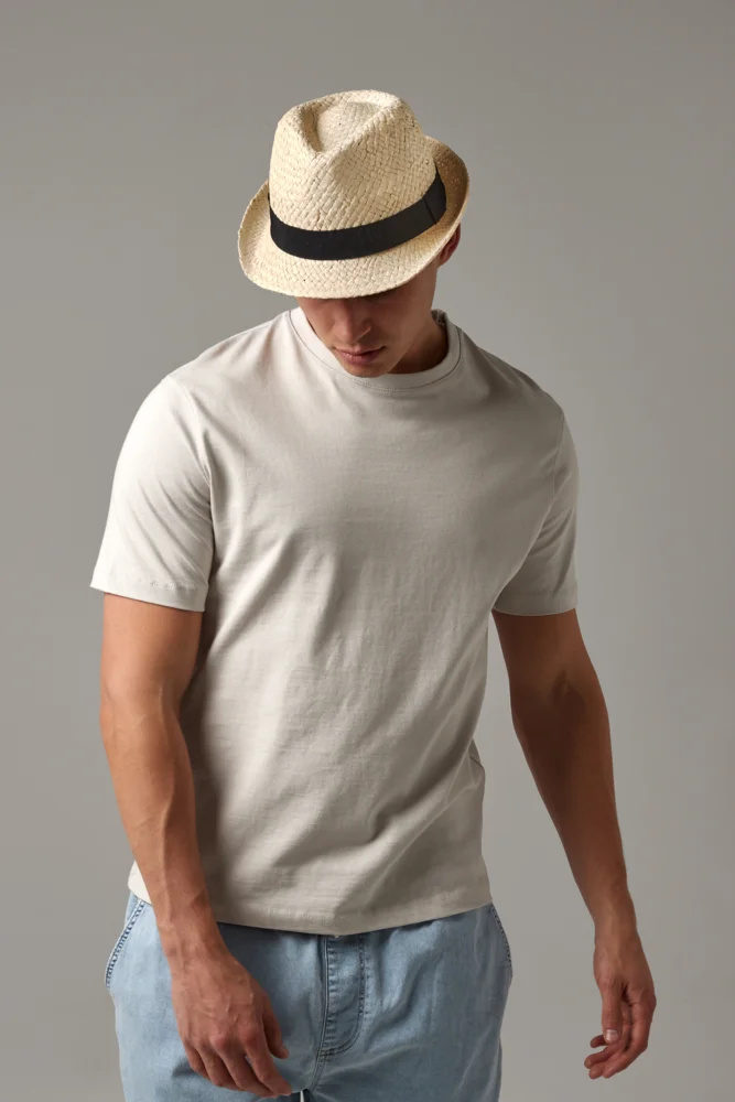 Hut in Flecht-Optik "Festival Trilby"