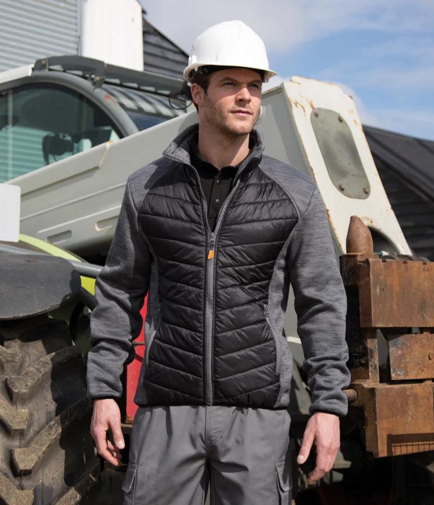 Hybrid Strickfleece Jacke "Elevator"