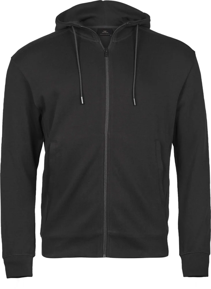 Interlock Kapuzen Sweatjacke