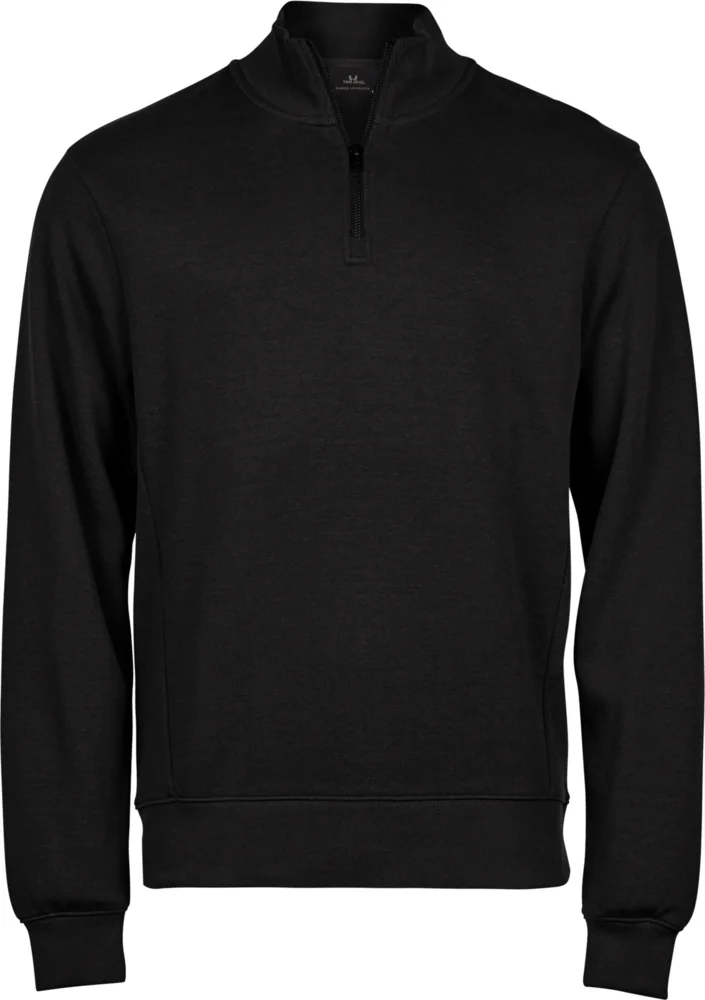 Interlock Sweater mit 1/4 Zip