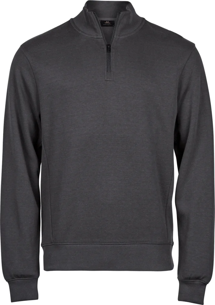 Interlock Sweater mit 1/4 Zip