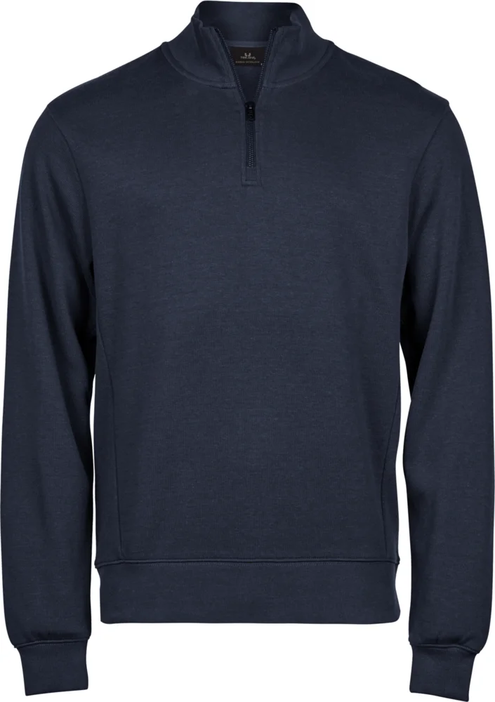Interlock Sweater mit 1/4 Zip
