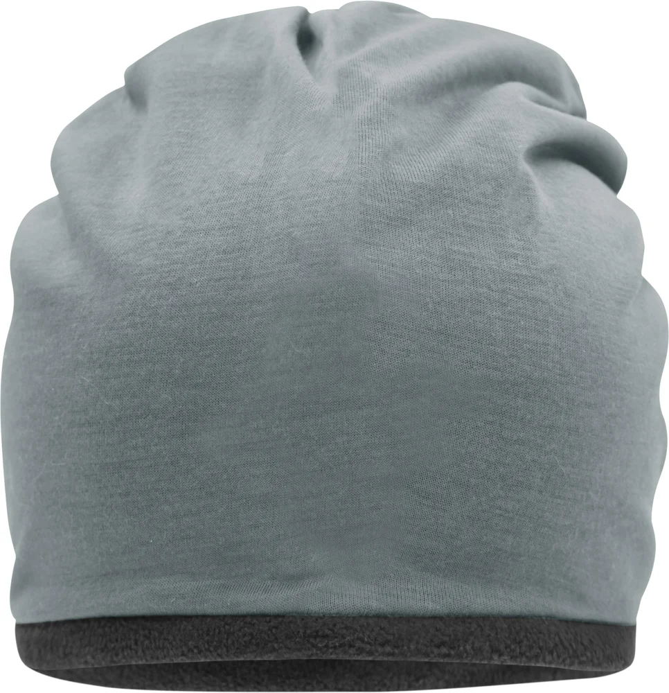 Jersey Beanie mit Fleecefutter
