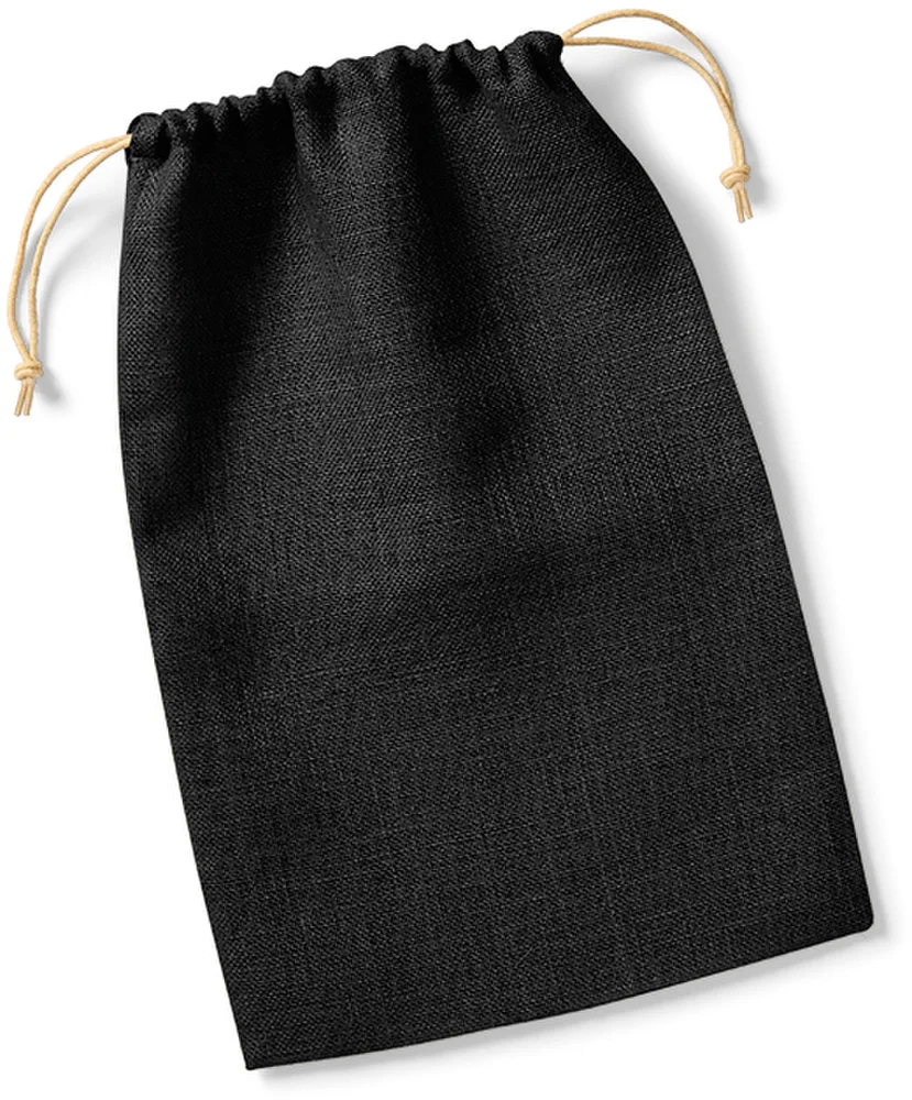 Jute Tasche mit Zugkordel