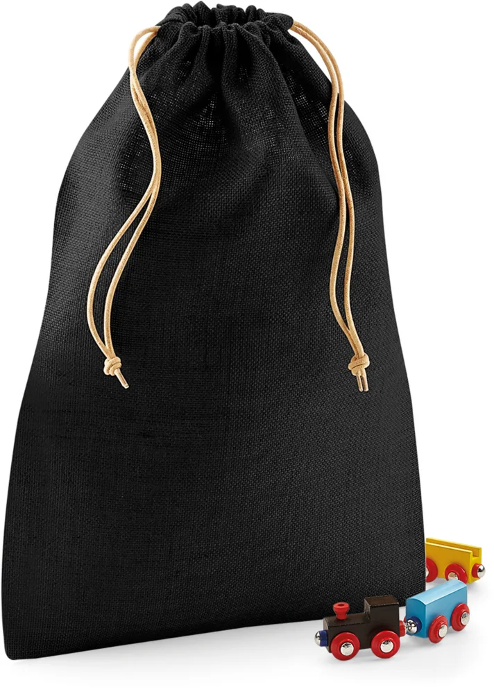 Jute Tasche mit Zugkordel