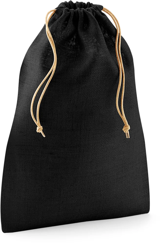 Jute Tasche mit Zugkordel