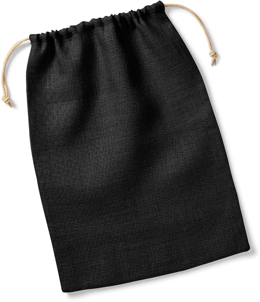 Jute Tasche mit Zugkordel