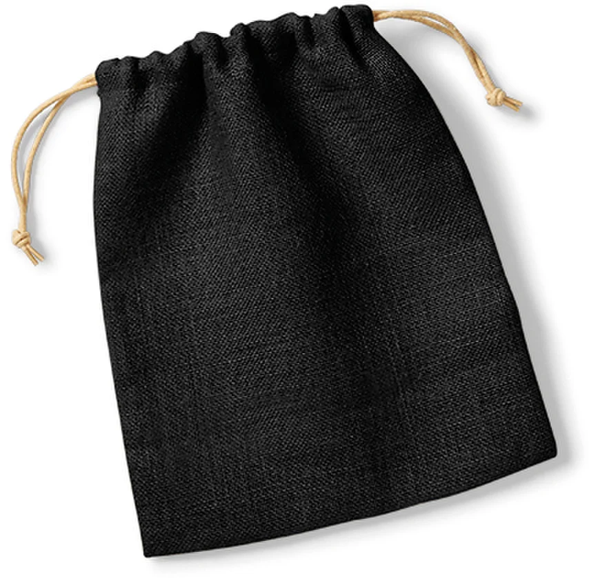 Jute Tasche mit Zugkordel
