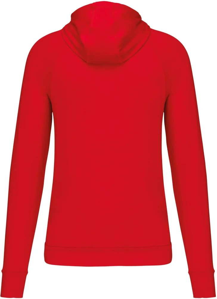 Kapuzen Sport Sweatshirt mit 1/4 Zip