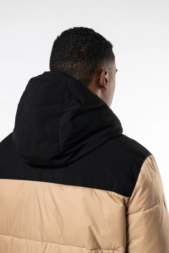 Kapuzen Steppjacke