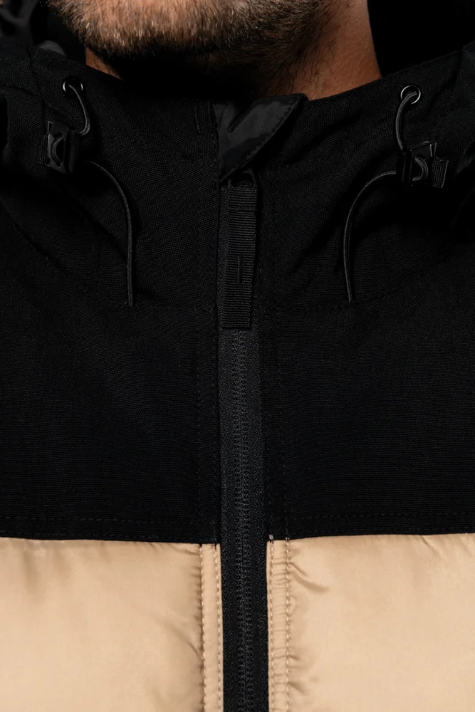 Kapuzen Steppjacke
