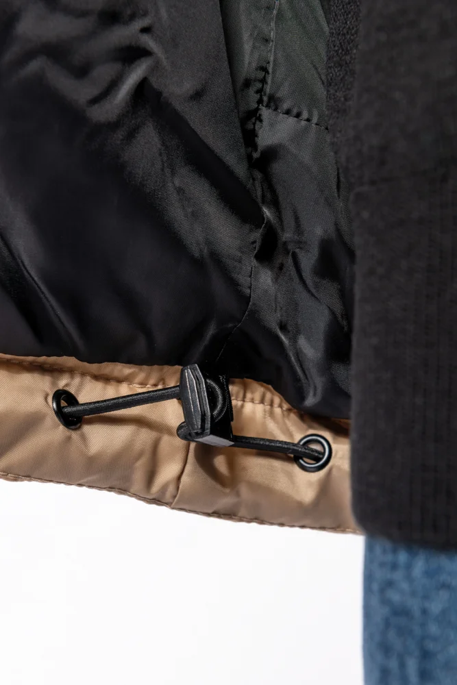Kapuzen Steppjacke