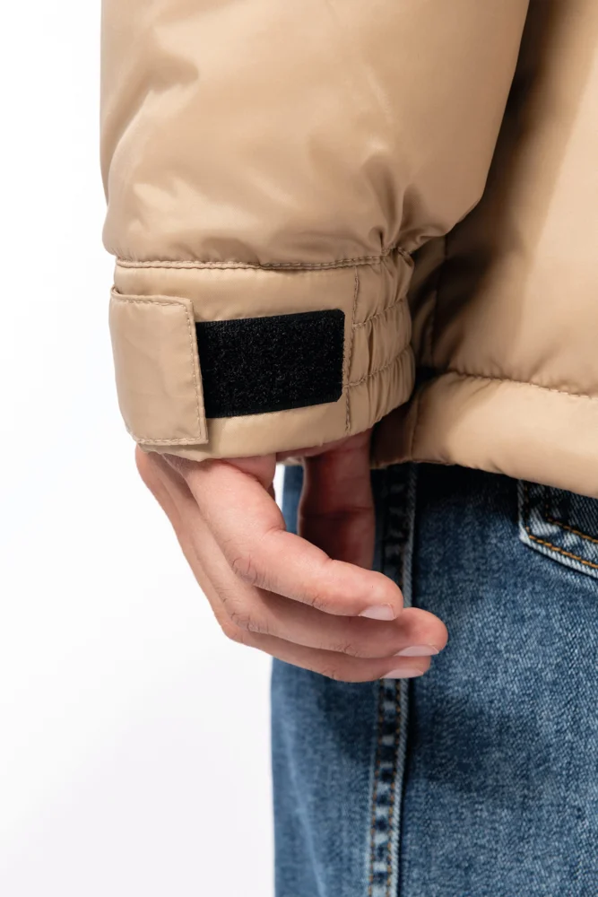 Kapuzen Steppjacke