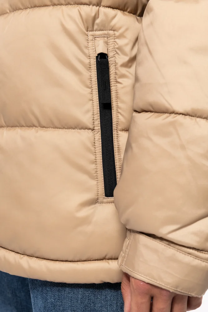 Kapuzen Steppjacke