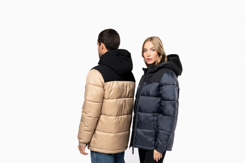 Kapuzen Steppjacke