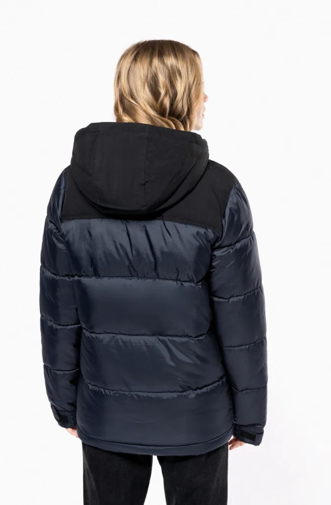 Kapuzen Steppjacke