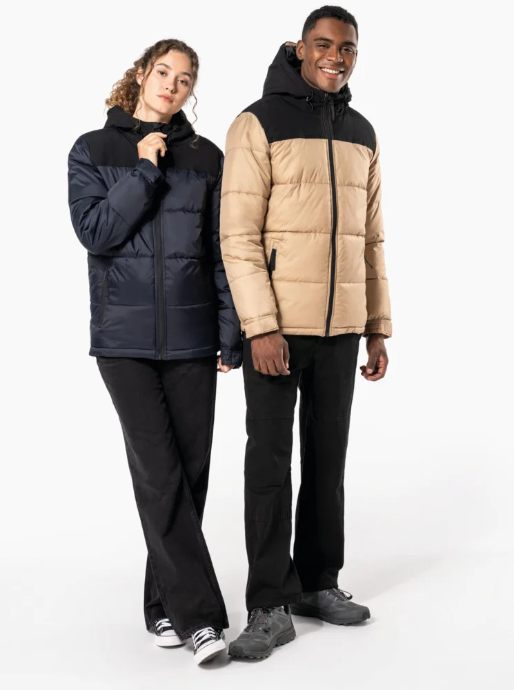 Kapuzen Steppjacke