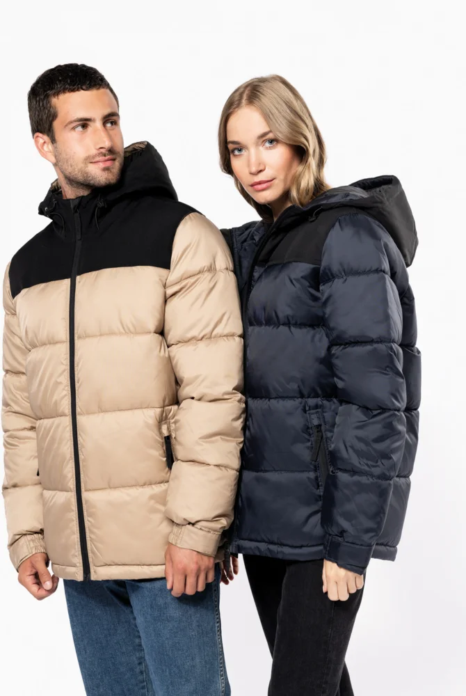 Kapuzen Steppjacke
