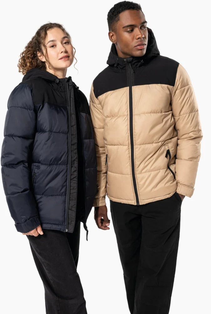 Kapuzen Steppjacke