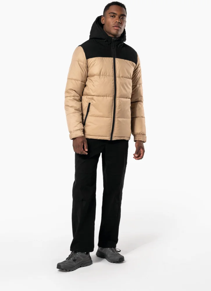 Kapuzen Steppjacke