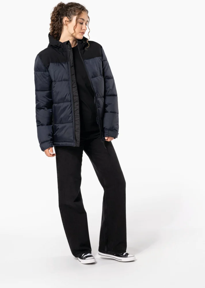 Kapuzen Steppjacke