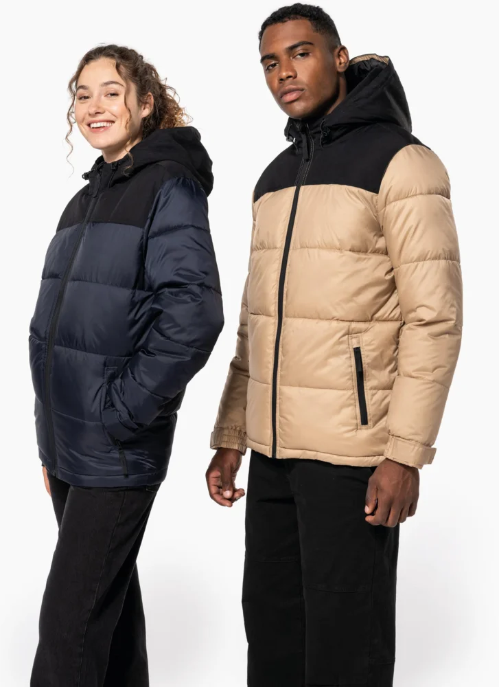 Kapuzen Steppjacke
