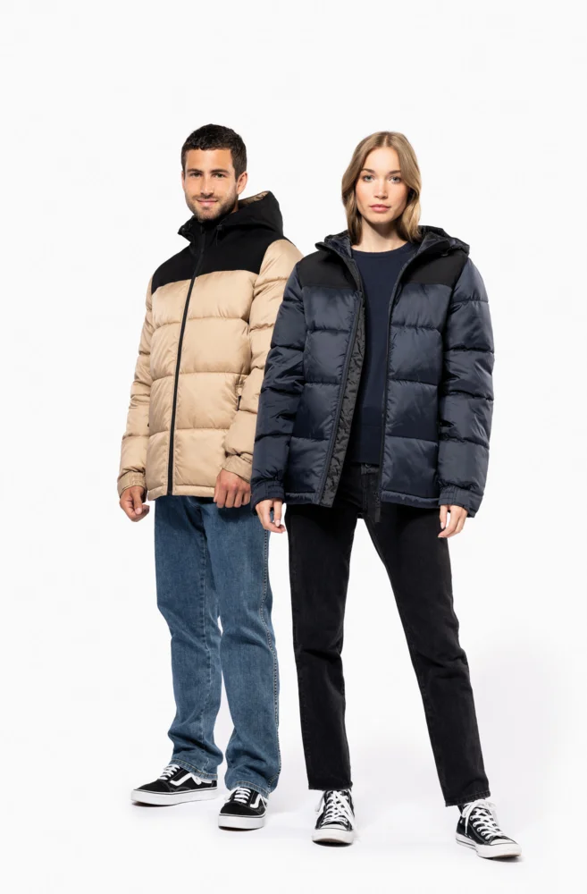 Kapuzen Steppjacke