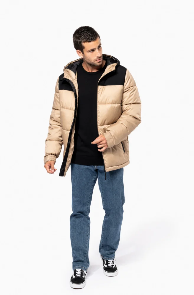 Kapuzen Steppjacke