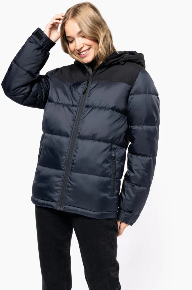 Kapuzen Steppjacke
