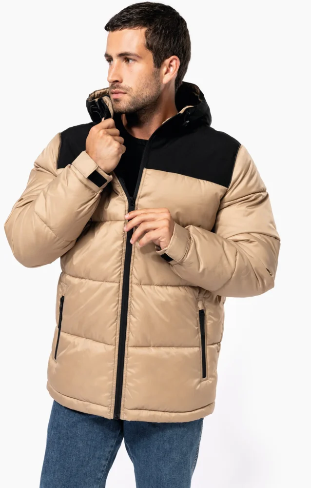 Kapuzen Steppjacke