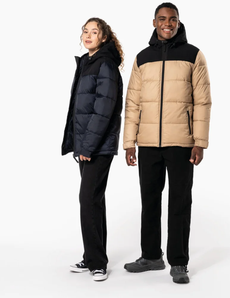 Kapuzen Steppjacke