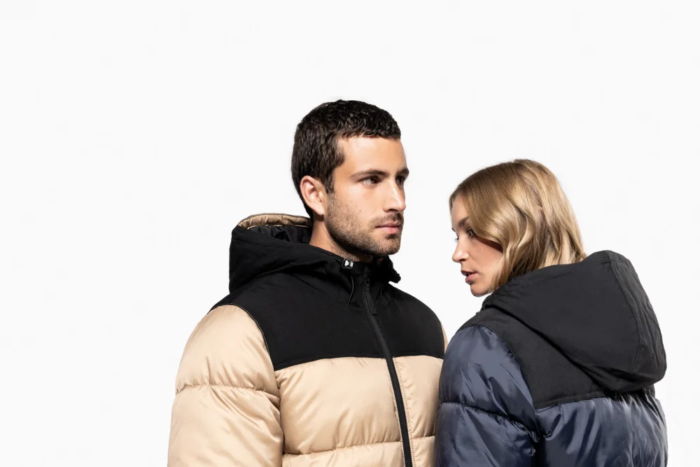 Kapuzen Steppjacke