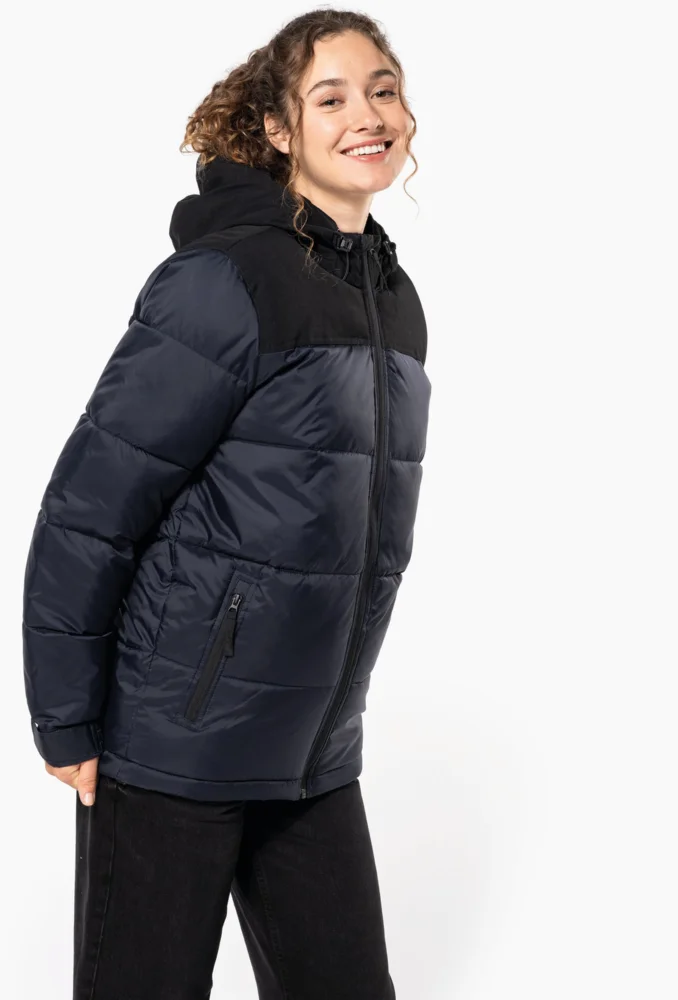 Kapuzen Steppjacke