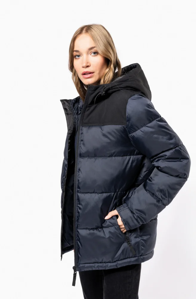 Kapuzen Steppjacke