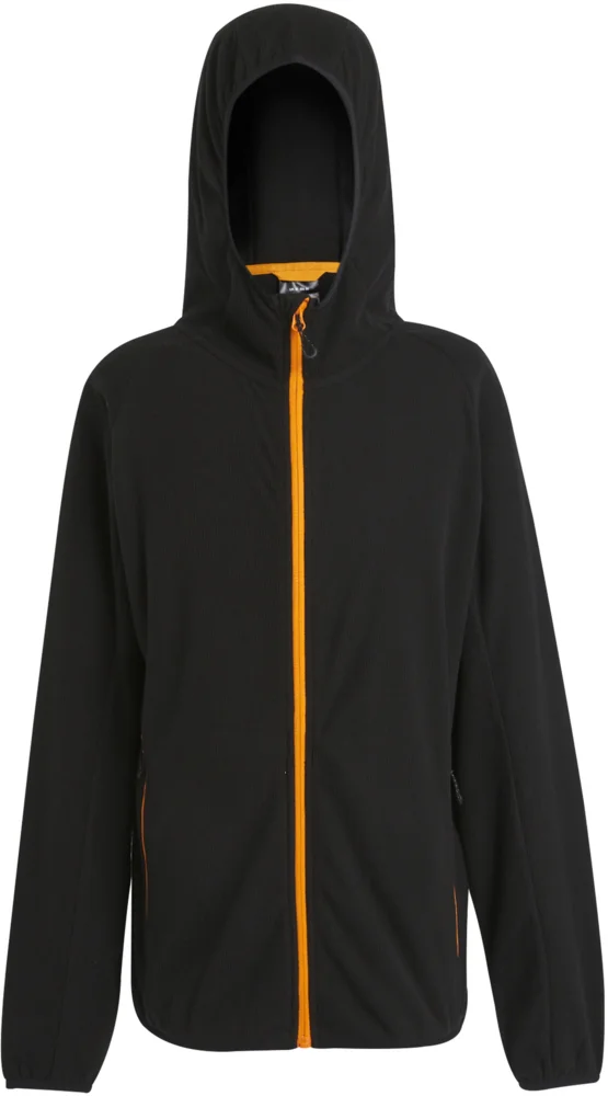 Hooded Structure Fleece Jacket "Navigate"