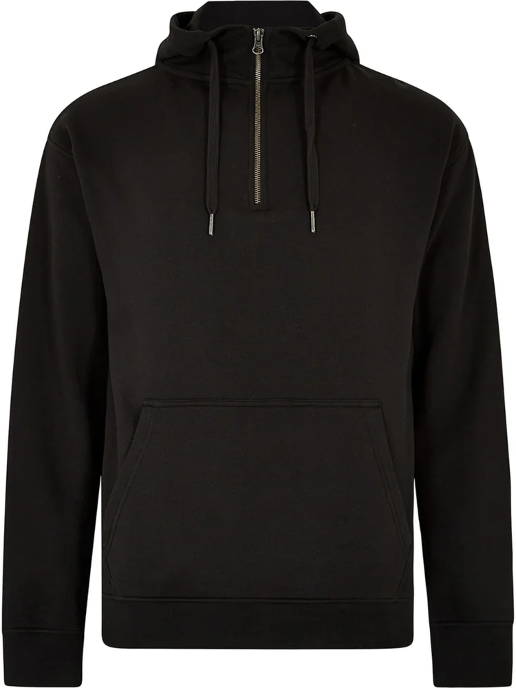 Kapuzen Sweater mit 1/4 Zip