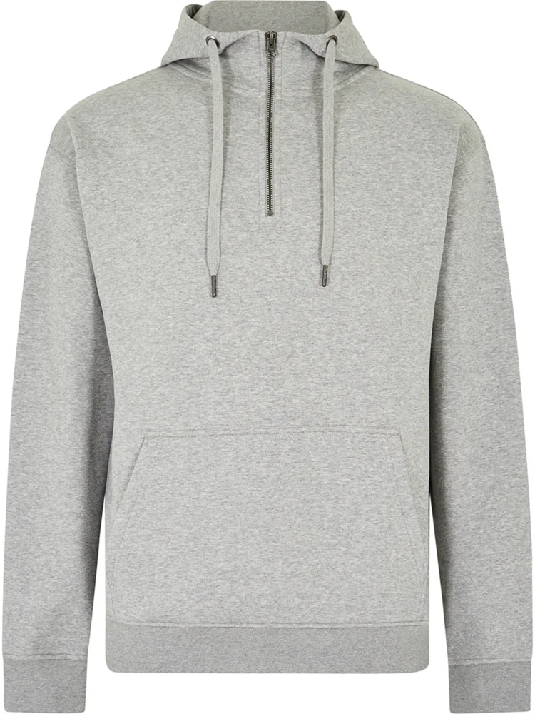 Kapuzen Sweater mit 1/4 Zip