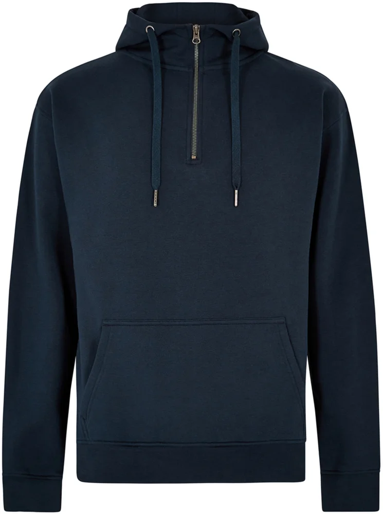 Kapuzen Sweater mit 1/4 Zip